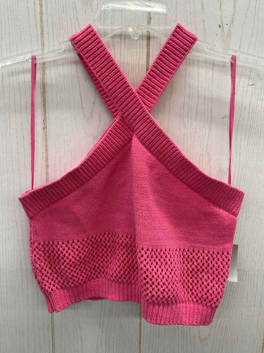 ZARA Pink Junior Size Small Tank Top