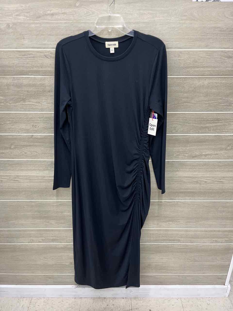 Open Edit Size 12 Black Womens Dress