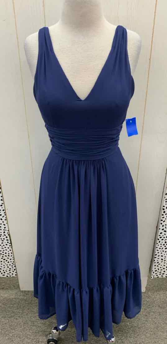 Blue Womens Size 6P Dress