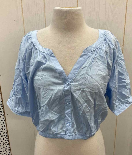 AERIE Blue Womens Size M Shirt