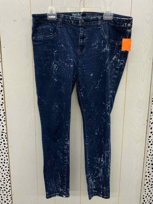 Mossimo Blue Womens Size 14 Jeans