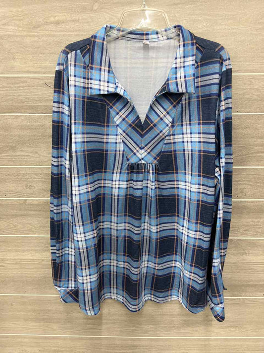 Size XL Blue Womens Shirt