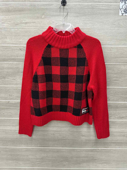 Tommy Jeans Red Womens Women Size L Sweater