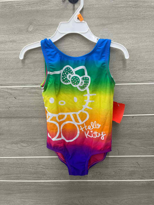 Hello Kitty Girls Size 4 Swimwear