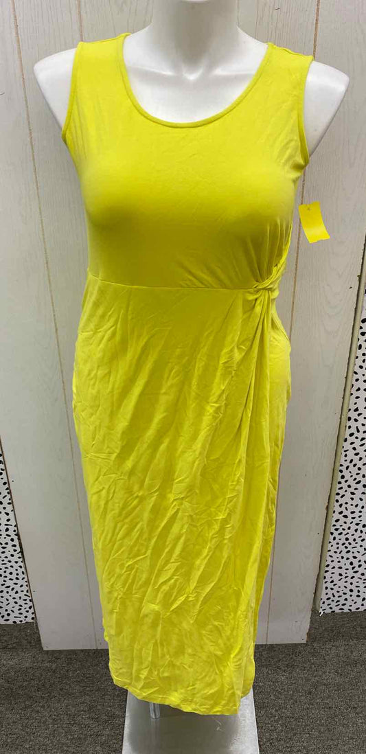 Lands End Yellow Womens Size 10P Dress