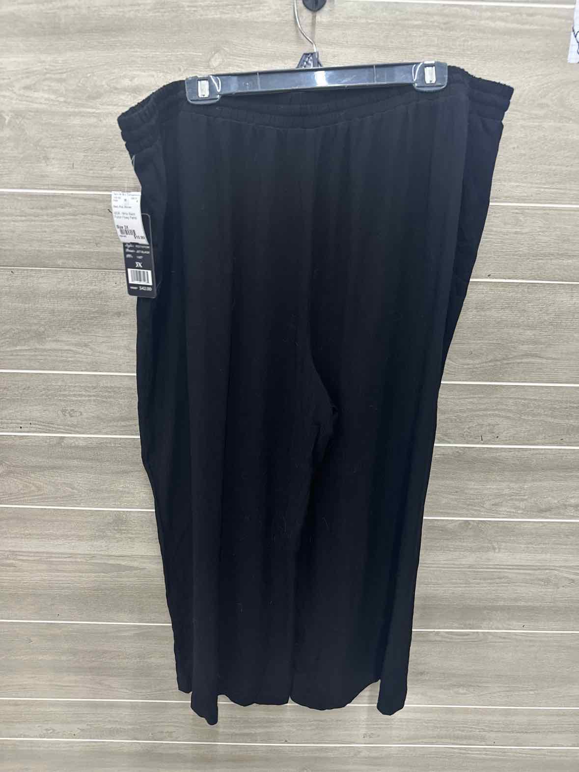 Size 3X Black Plus Pants