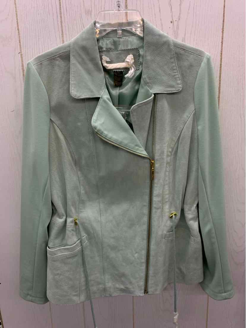 IMAN Green Womens Size 10 Blazer