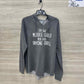 Size L Gray Womens Sweatshirt