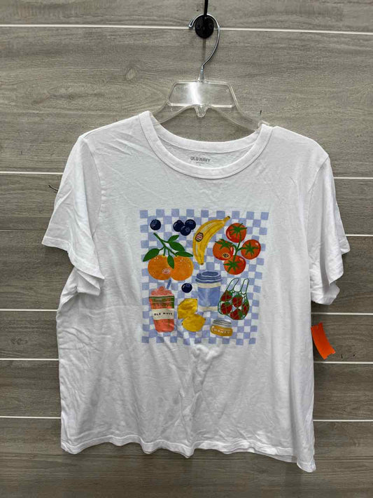 Old Navy Size XL White Womens Shirt