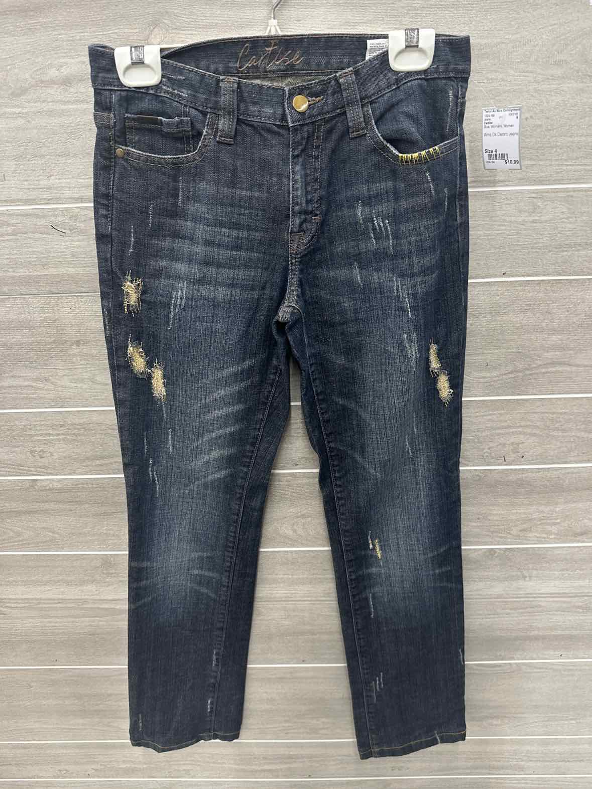Cartise Size 4 Blue Womens Jeans