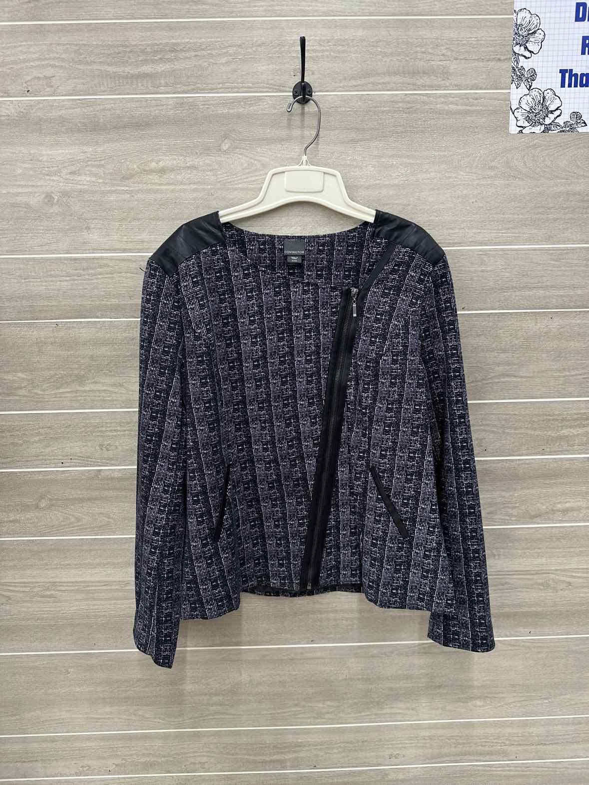 Covington Size 14 Black Womens Blazer