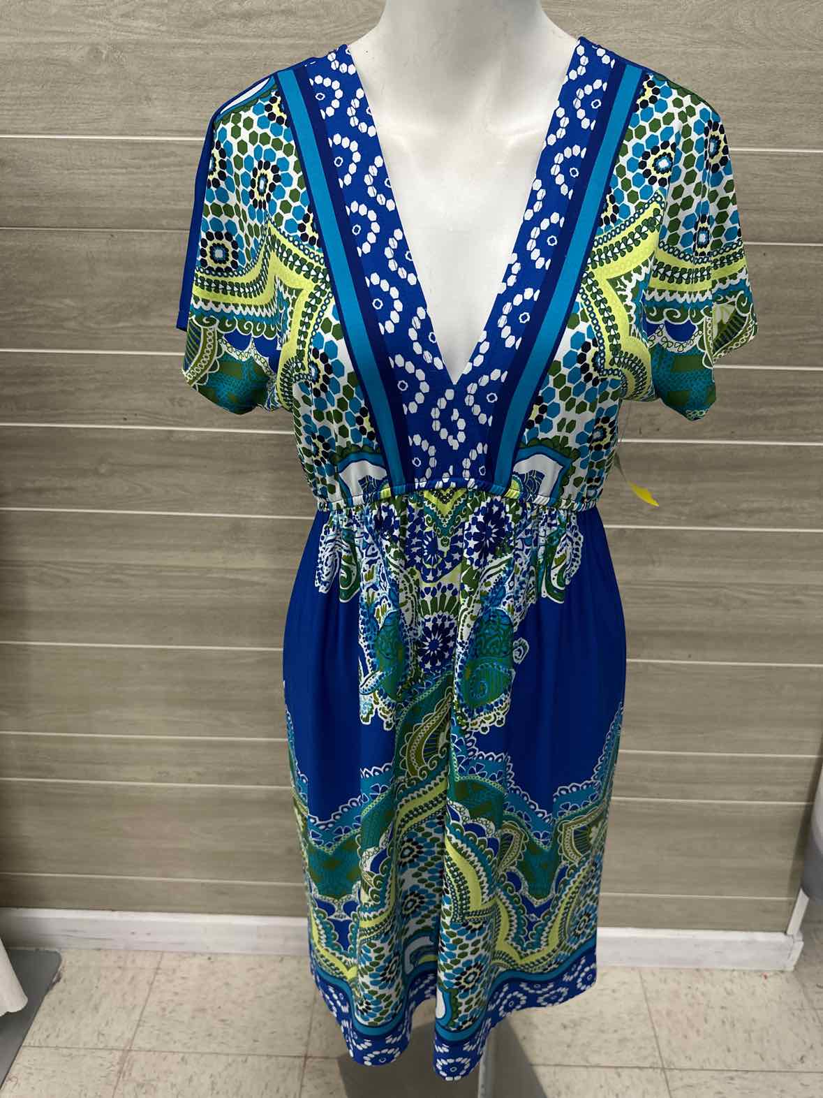 Maurices Size 6 Blue Womens Dress