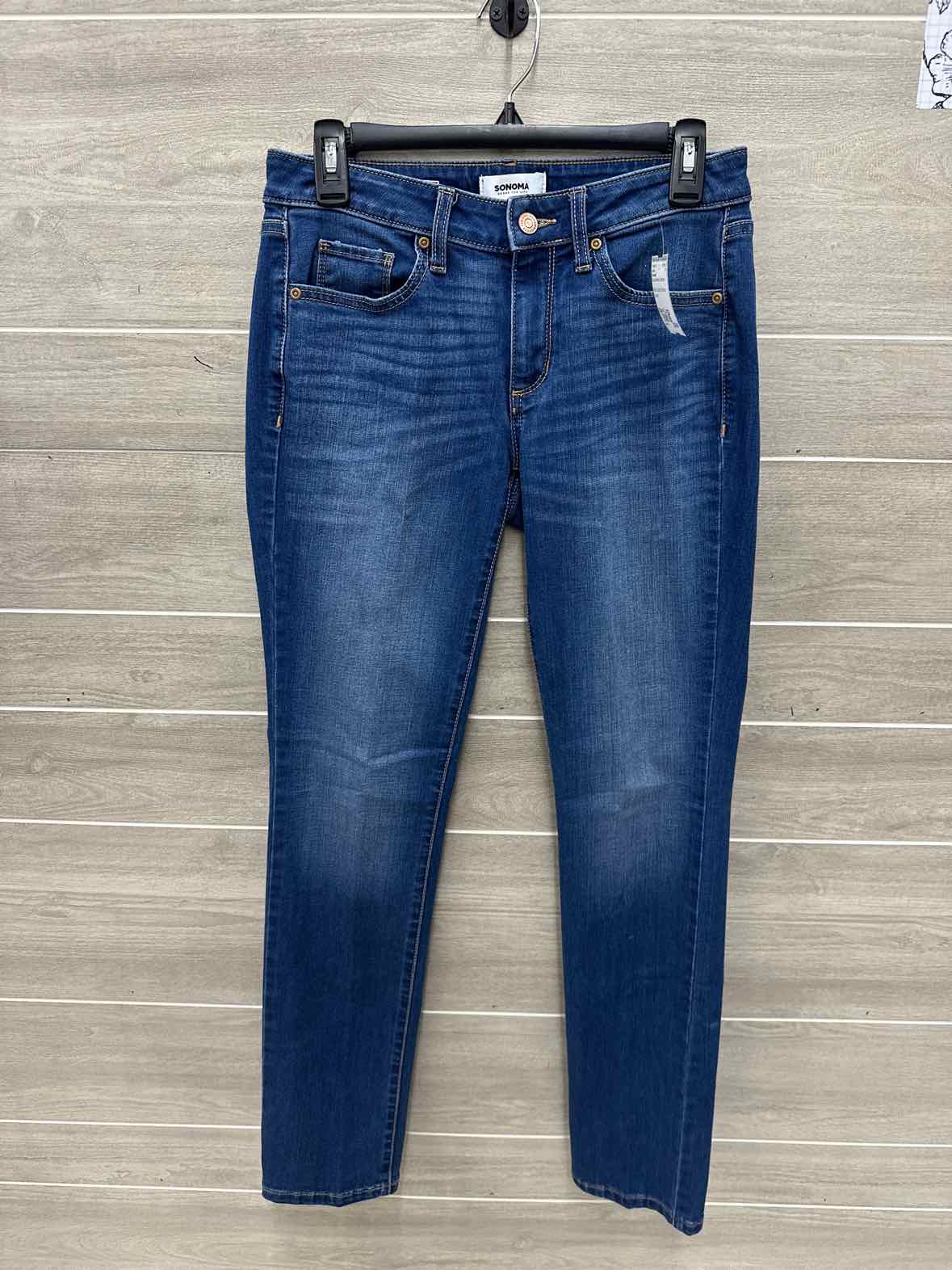 Sonoma Size 4 Long Blue Womens Jeans
