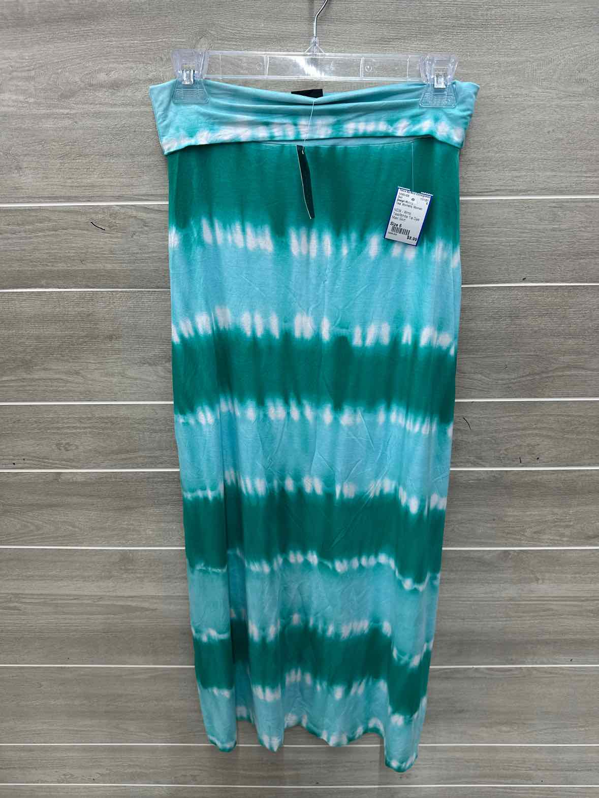 Design History Size 6 Teal Womens Skirt