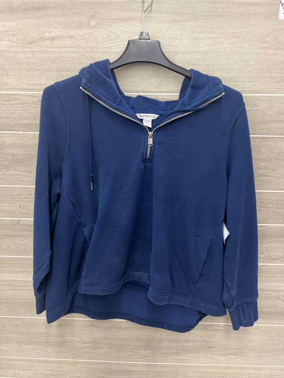 Athleta Size 1X Blue Plus Sweatshirt