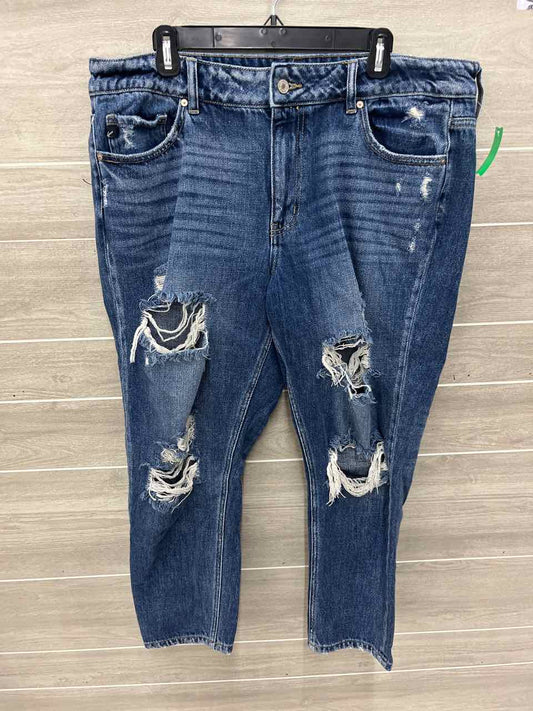 KanCan Size 16 Blue Womens Jeans