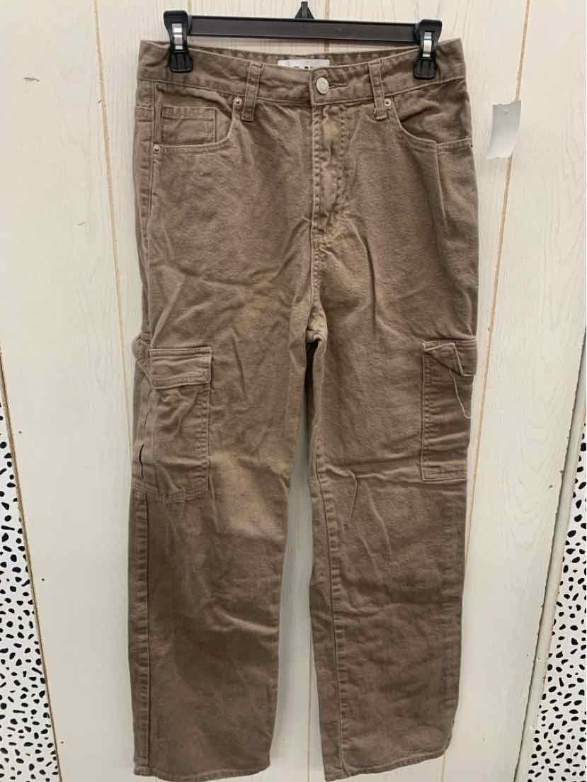 SONG Brown Womens Size 7/8 Pants