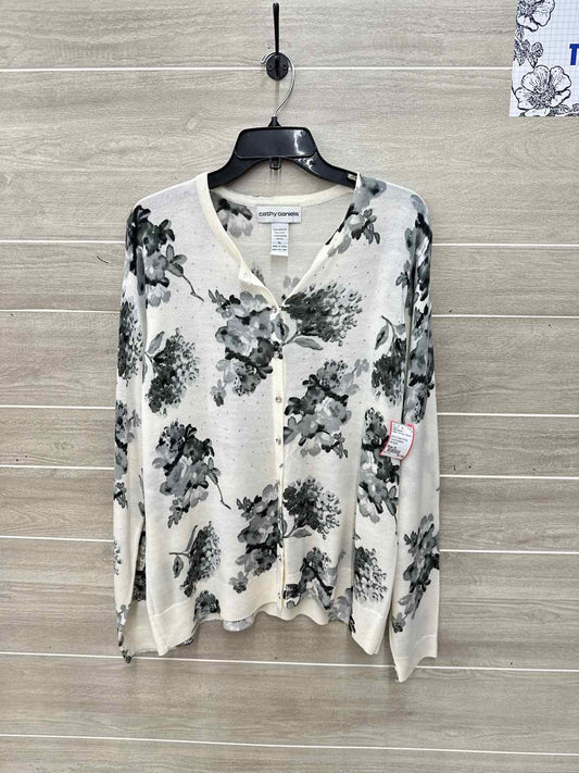 Cathy Daniels Cream Womens Women Size XL Sweater