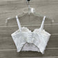 Size XS White Womens Tank Top