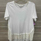 Umgee White Womens Size Small Shirt