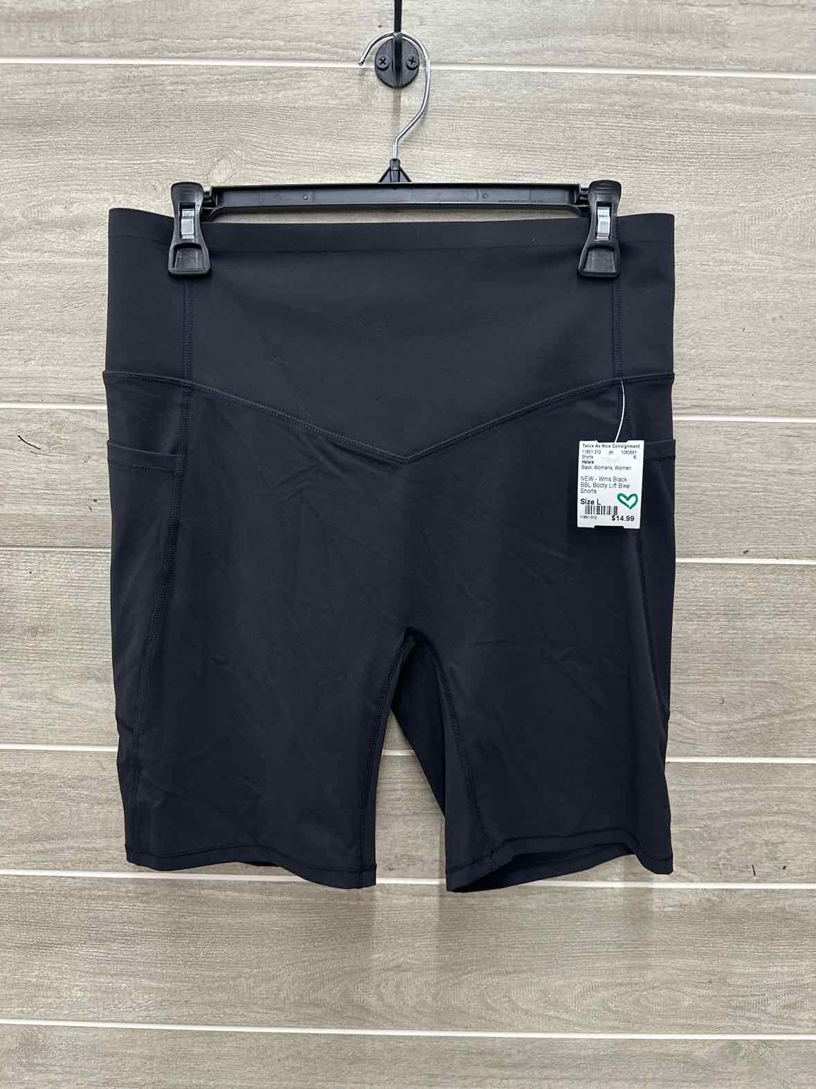 Halara Size L Black Womens Shorts