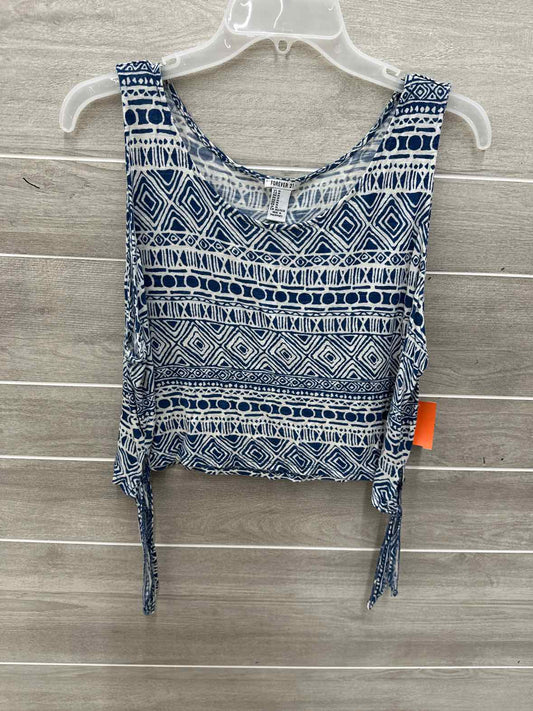 Forever 21 Blue Junior Size M Tank Top