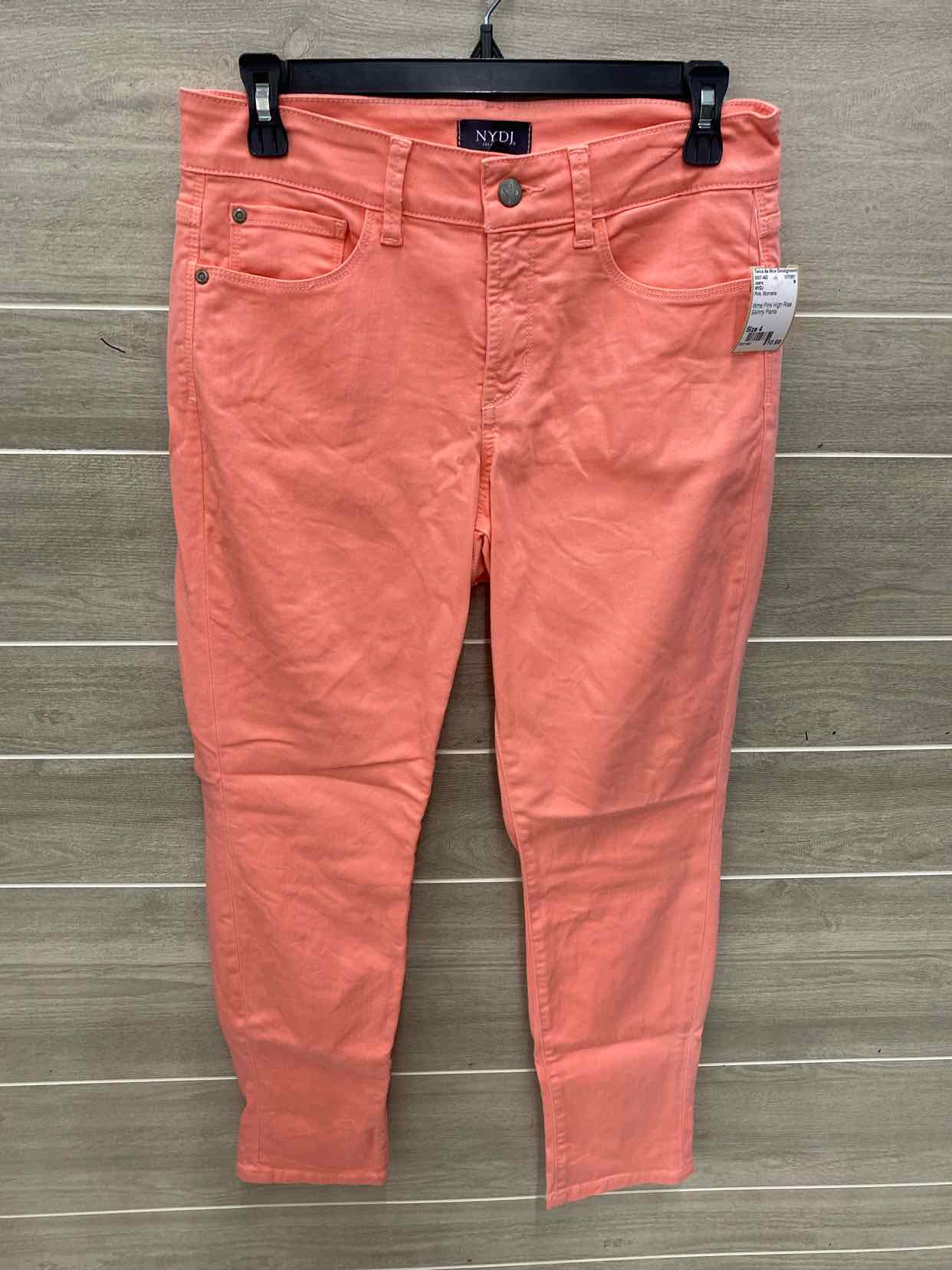 NYDJ Pink Womens Size 4 Jeans