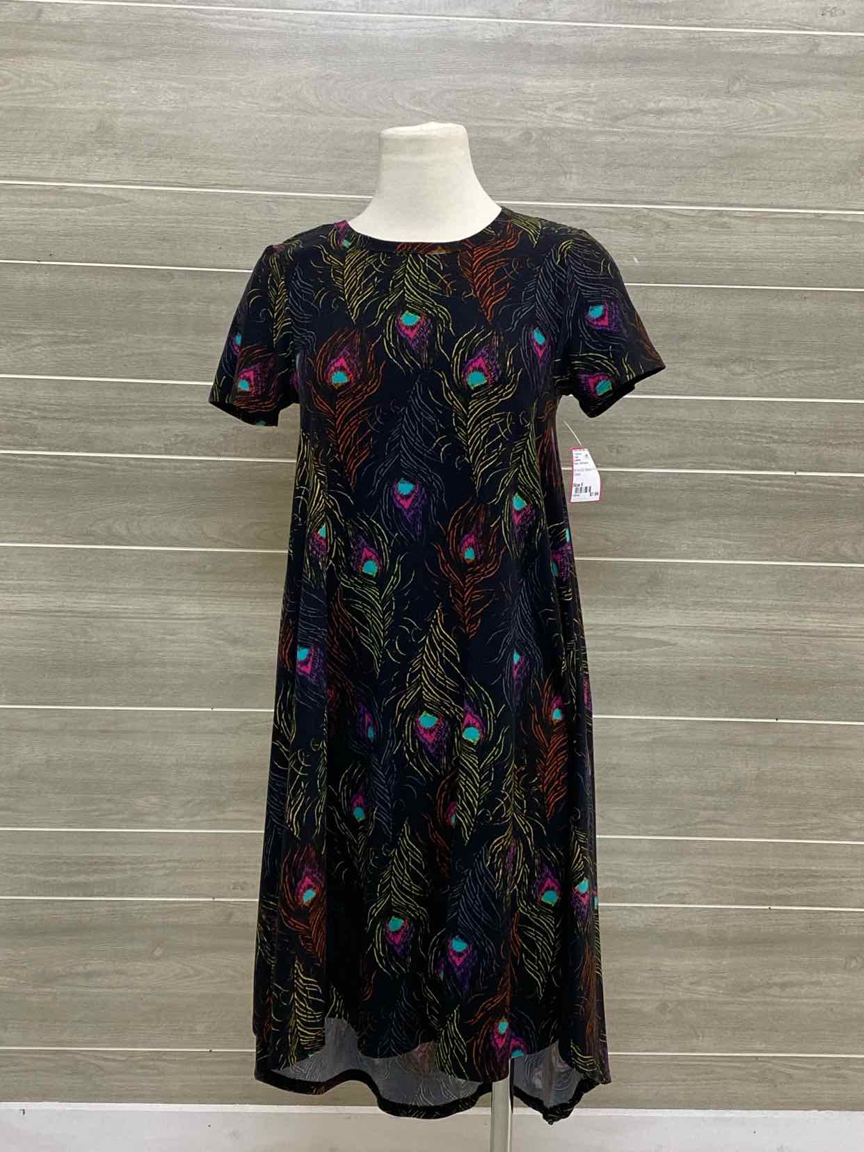 Lularoe Black Womens Size 6 Dress