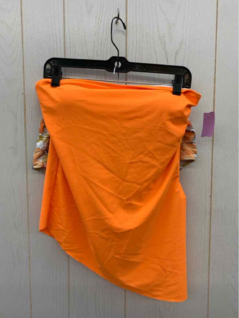 Orange Womens Size L Swimsuit