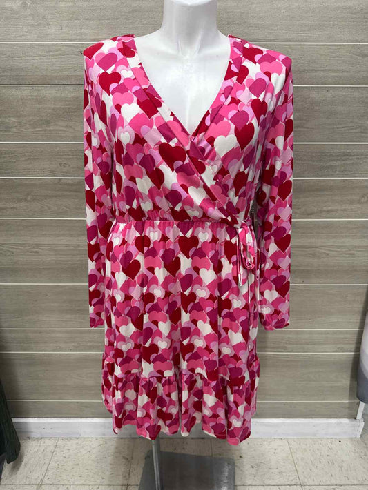 Draper James Size 14/16 Pink Womens Dress