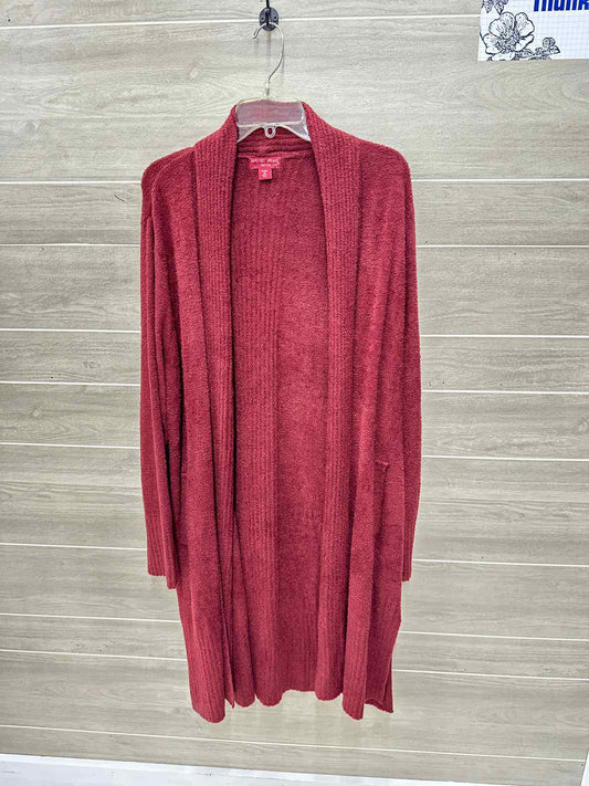 Barefoot Dreams Size 2X/P Burgundy Plus Sweater