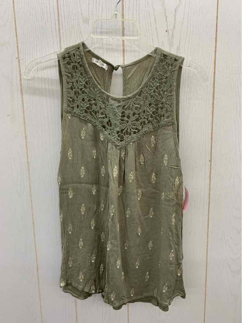 Maurices Olive Womens Size L Tank Top