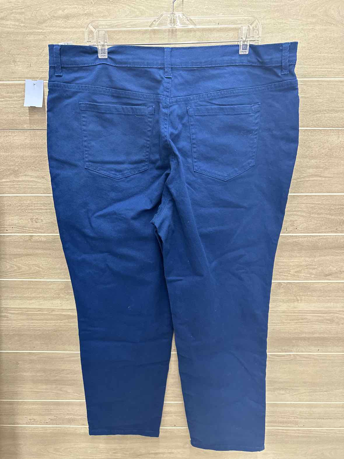 Gloria Vanderbilt Size 18W Blue Womens Pants