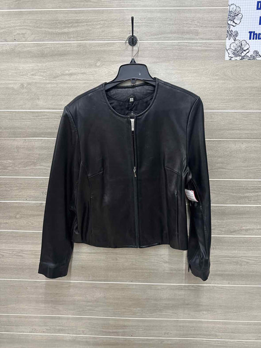 Field Manor Black Womens Women Size L Jacket (Outdoor)