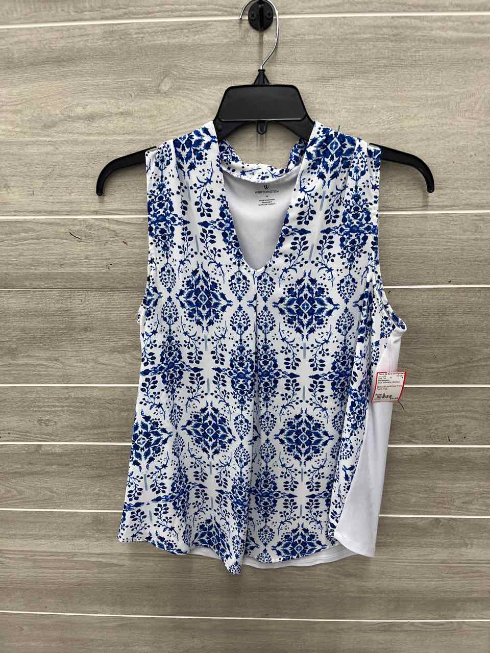 Worthington Size S Blue Womens Tank Top