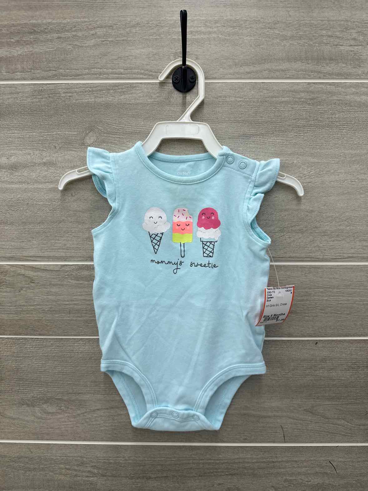 Carters Infant 6 Months Onsie