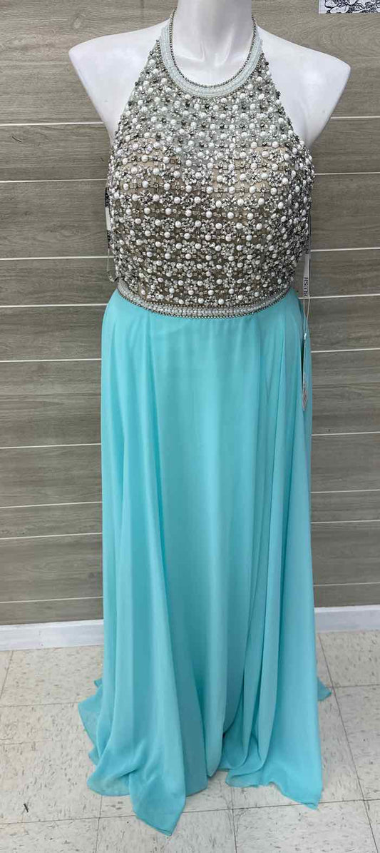 Blue Womens Women Size 16 Gown/Evening Wear