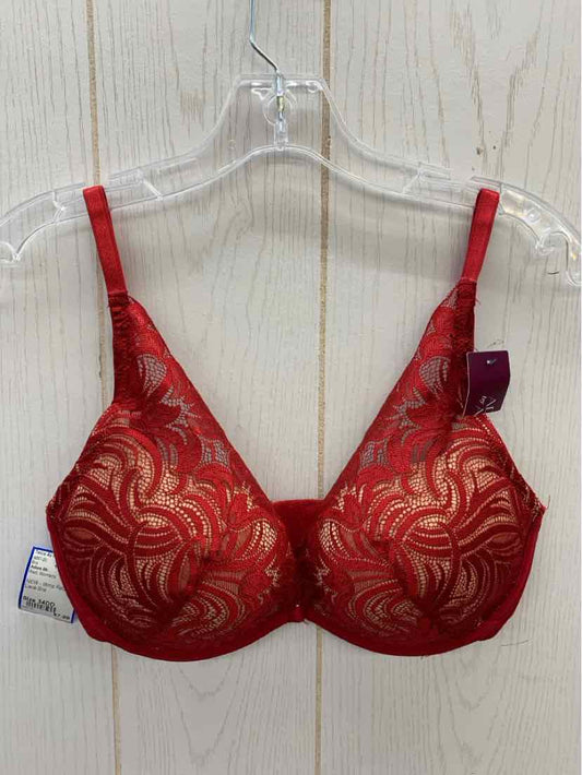 Adore Me Red Womens Size 34DD Bra