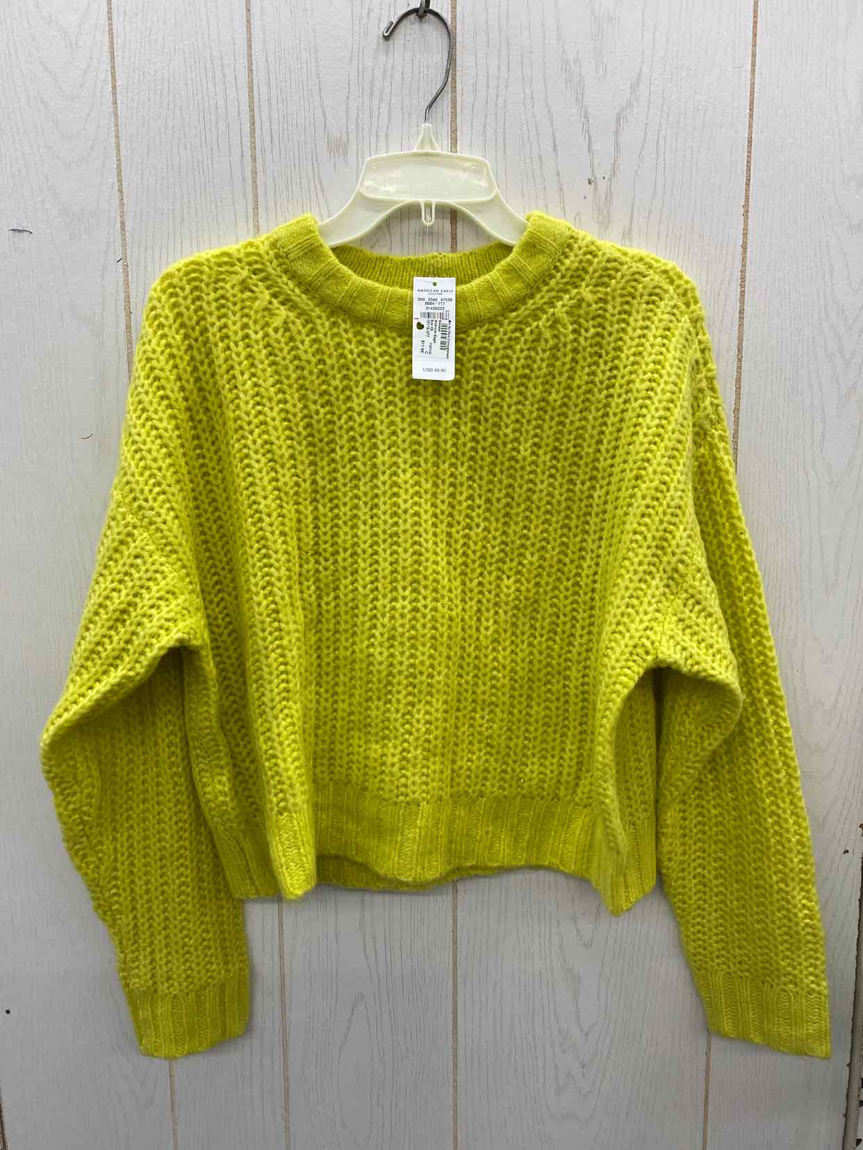 American Eagle Yellow Womens Size XS Sweater