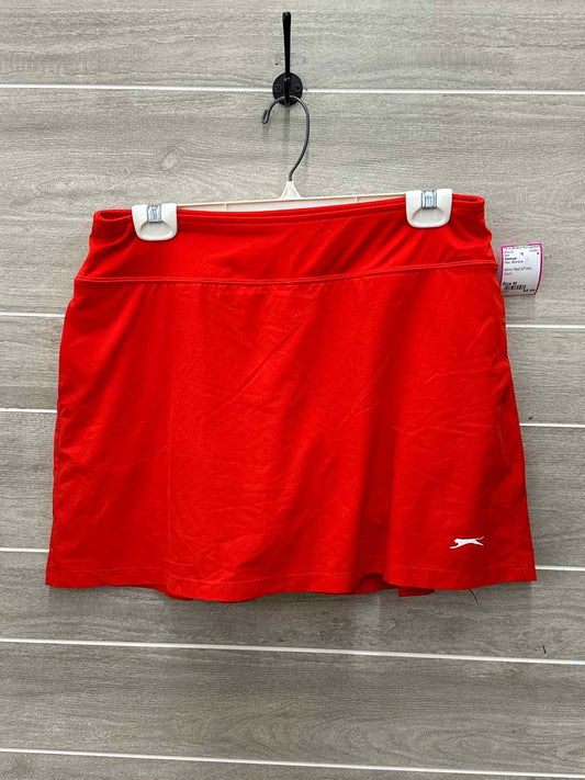 Slazenger Red Womens Size M Skirt