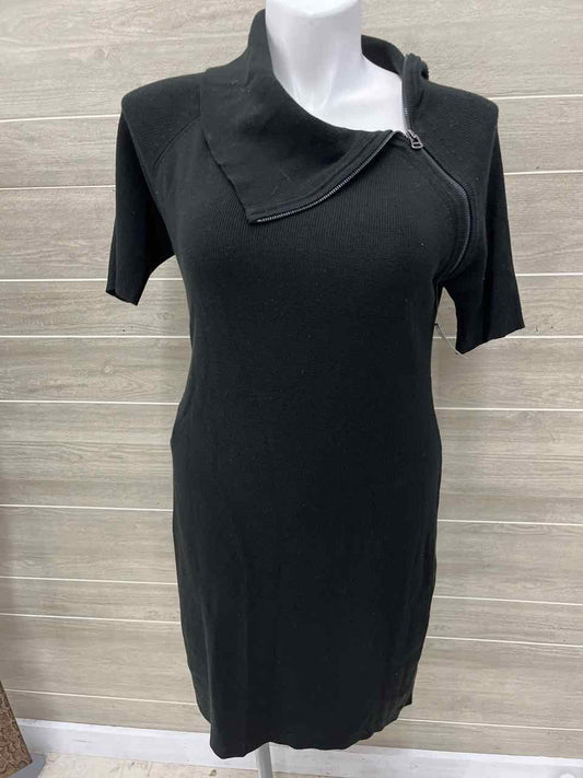 Calvin Klein Size 14 Black Womens Dress