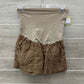 Motherhood Size M Brown Maternity Shorts