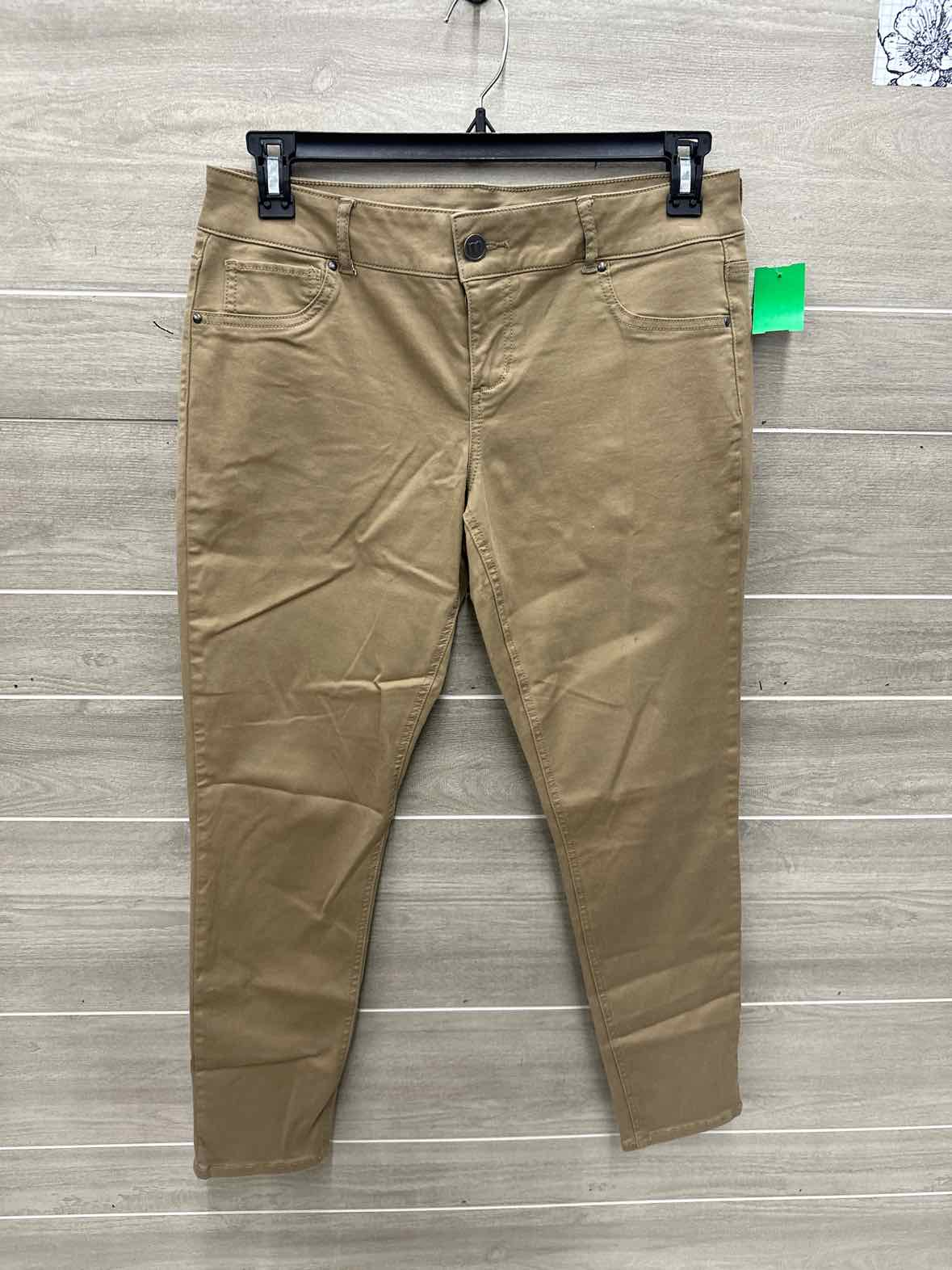 Maurices Size 12 Khaki Womens Pants