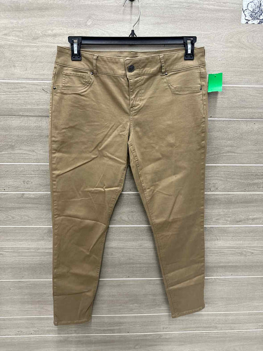 Maurices Size 12 Khaki Womens Pants