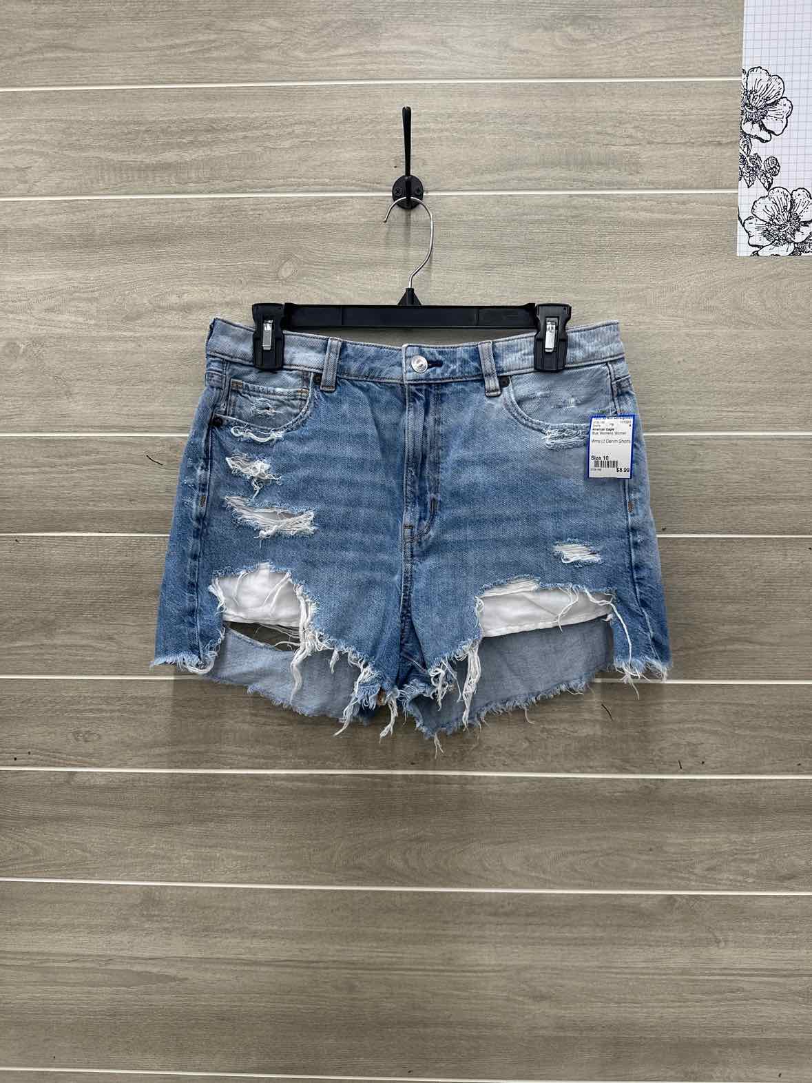 American Eagle Size 10 Blue Womens Shorts