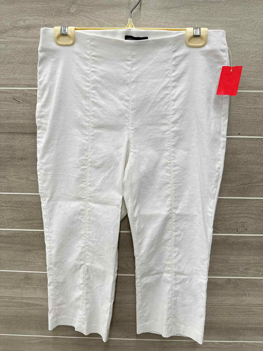 Simply Vera Size 8/10 White Womens Pants