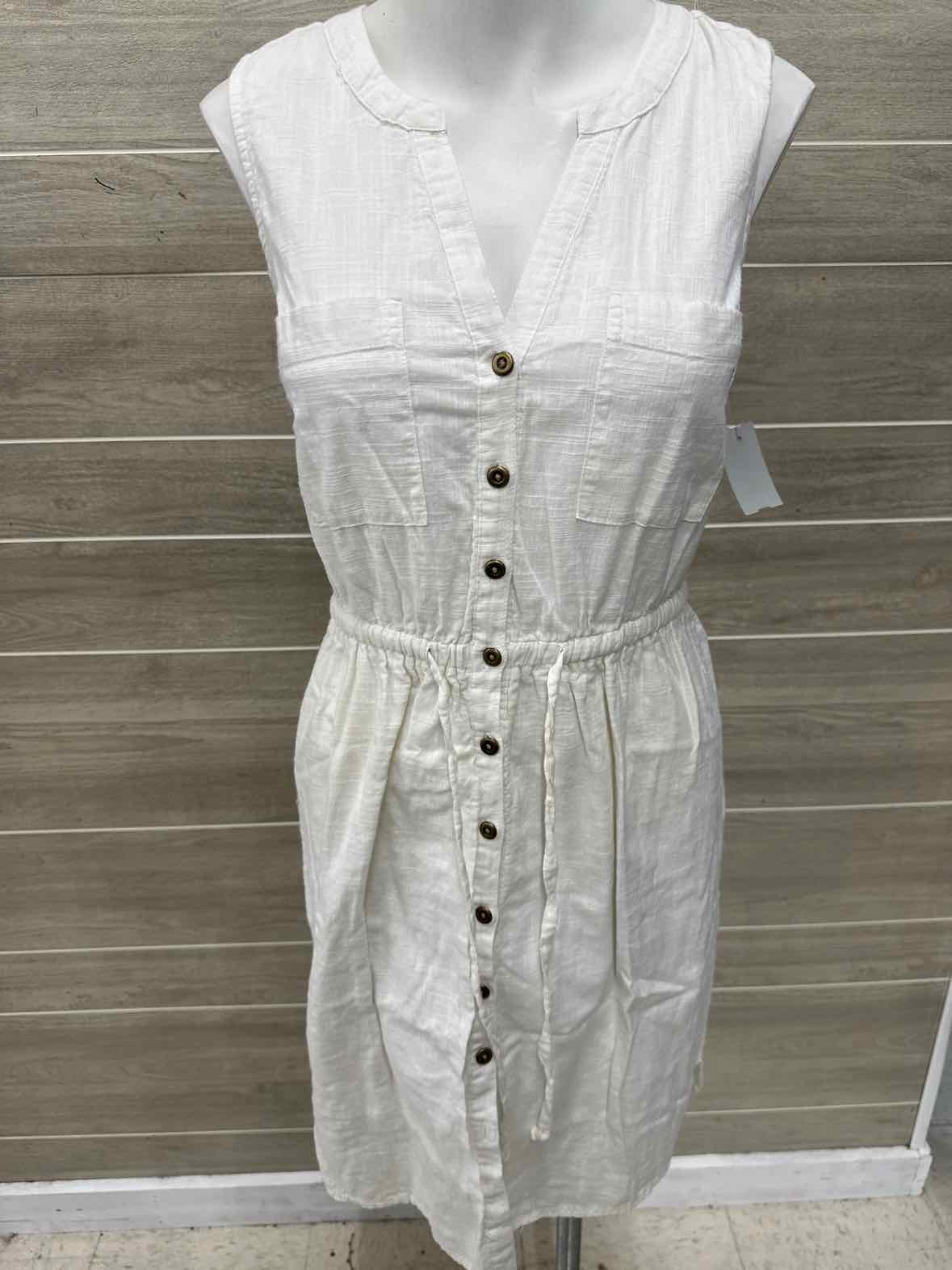 Old Navy Size 4 Cream Womens Dress