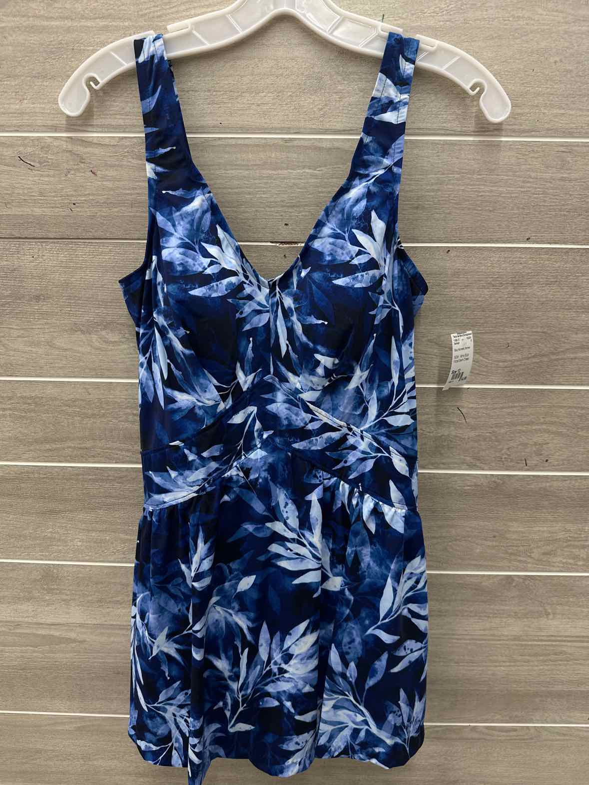 Size 12 Blue Womens Swimsuit