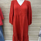 Old Navy Orange Womens Size 12/14 Dress