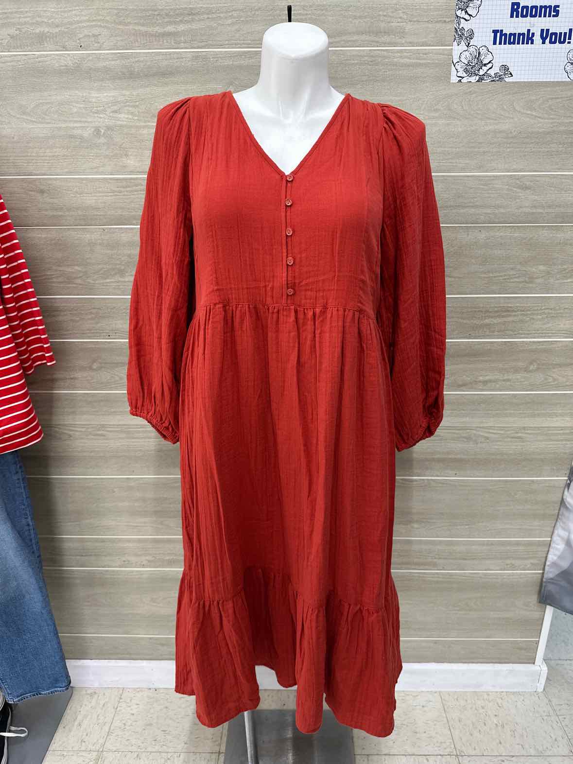 Old Navy Orange Womens Size 12/14 Dress